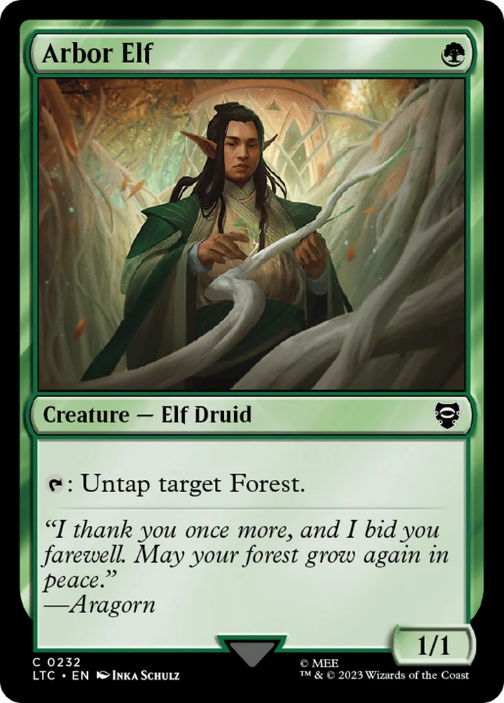 Arbor Elf · Tales of Middle-earth Commander