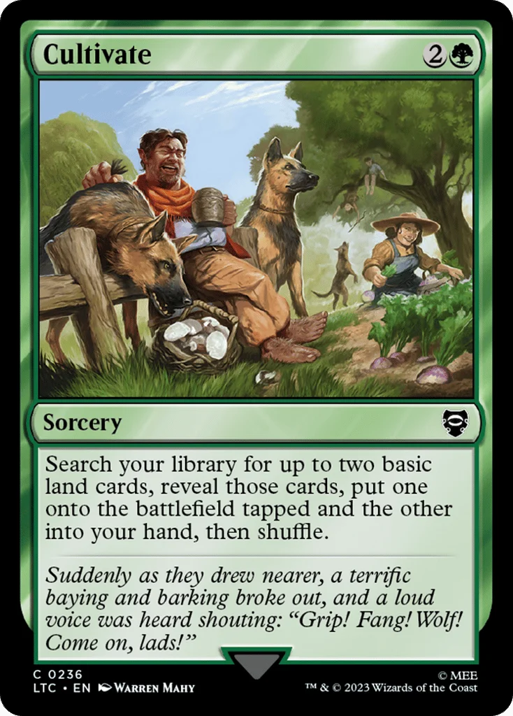 Cultivate · Tales of Middle-earth Commander