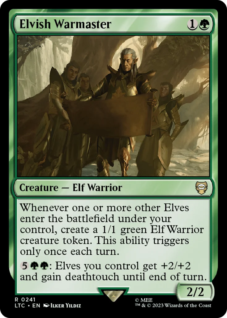 Elvish Warmaster · Tales of Middle-earth Commander