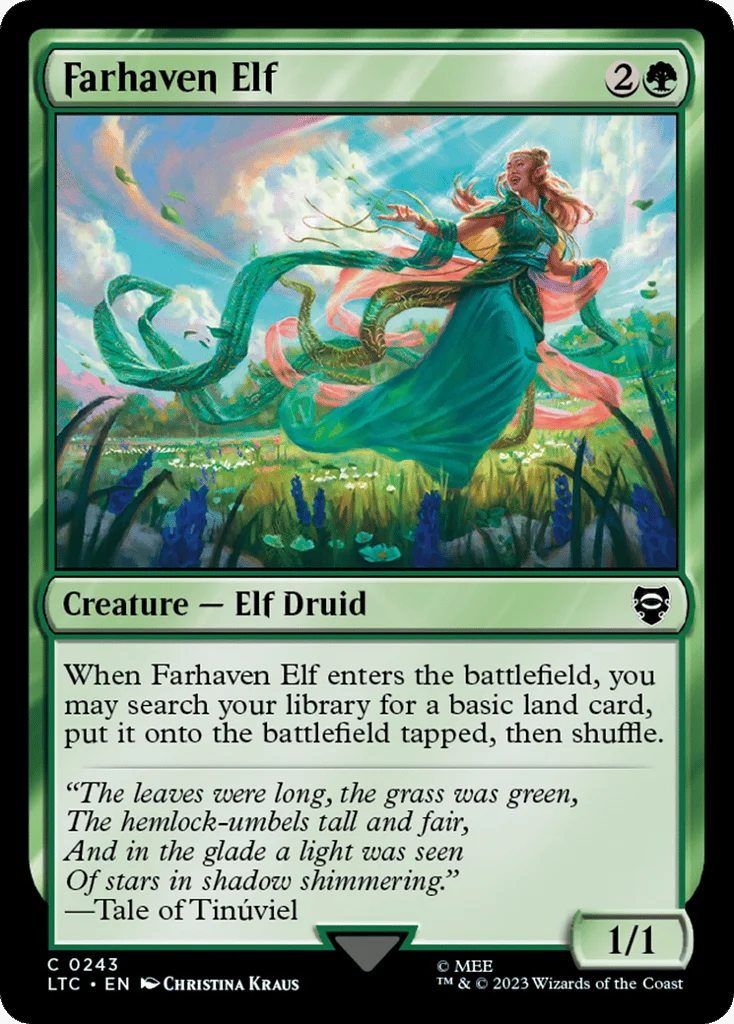 Farhaven Elf · Tales of Middle-earth Commander