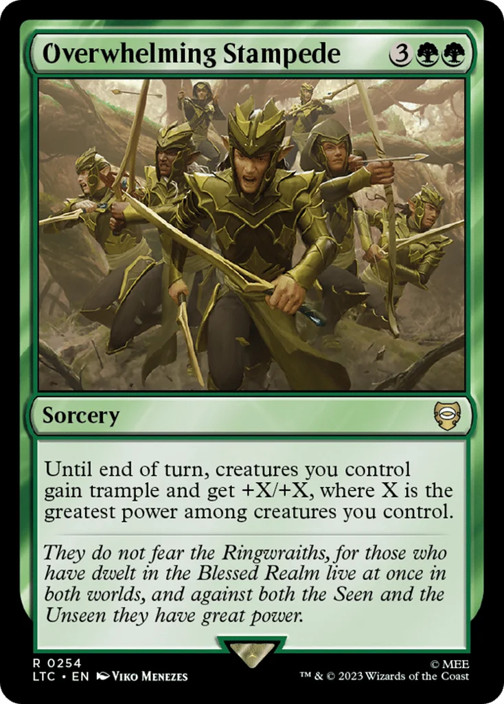 Overwhelming Stampede · Tales of Middle-earth Commander