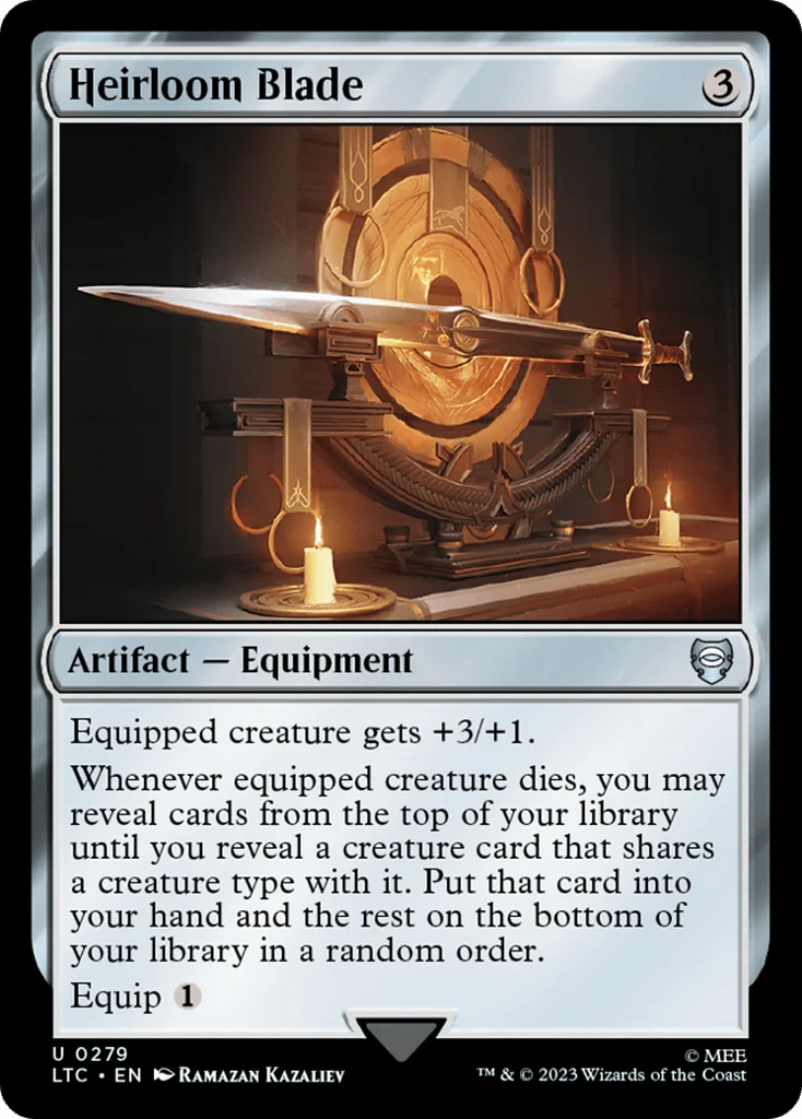 Heirloom Blade · Tales of Middle-earth Commander