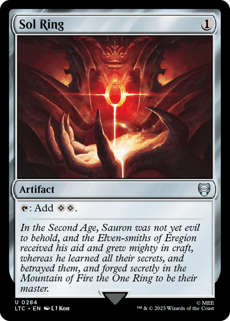 Sol Ring · Tales of Middle-earth Commander