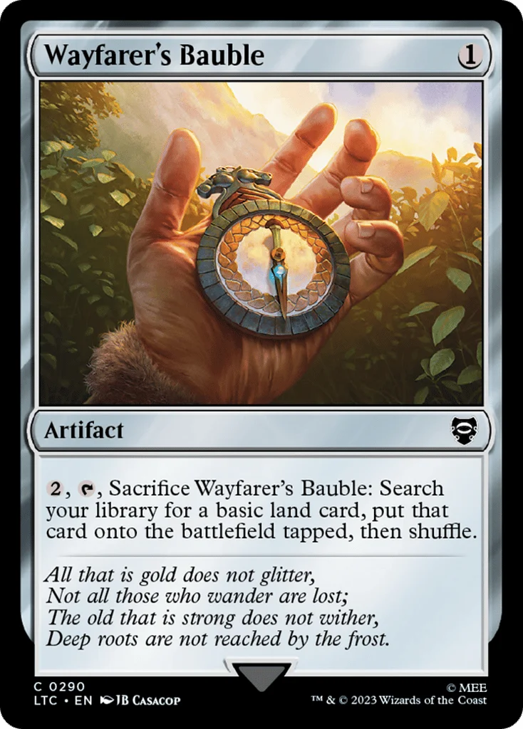 Wayfarer's Bauble · Tales of Middle-earth Commander