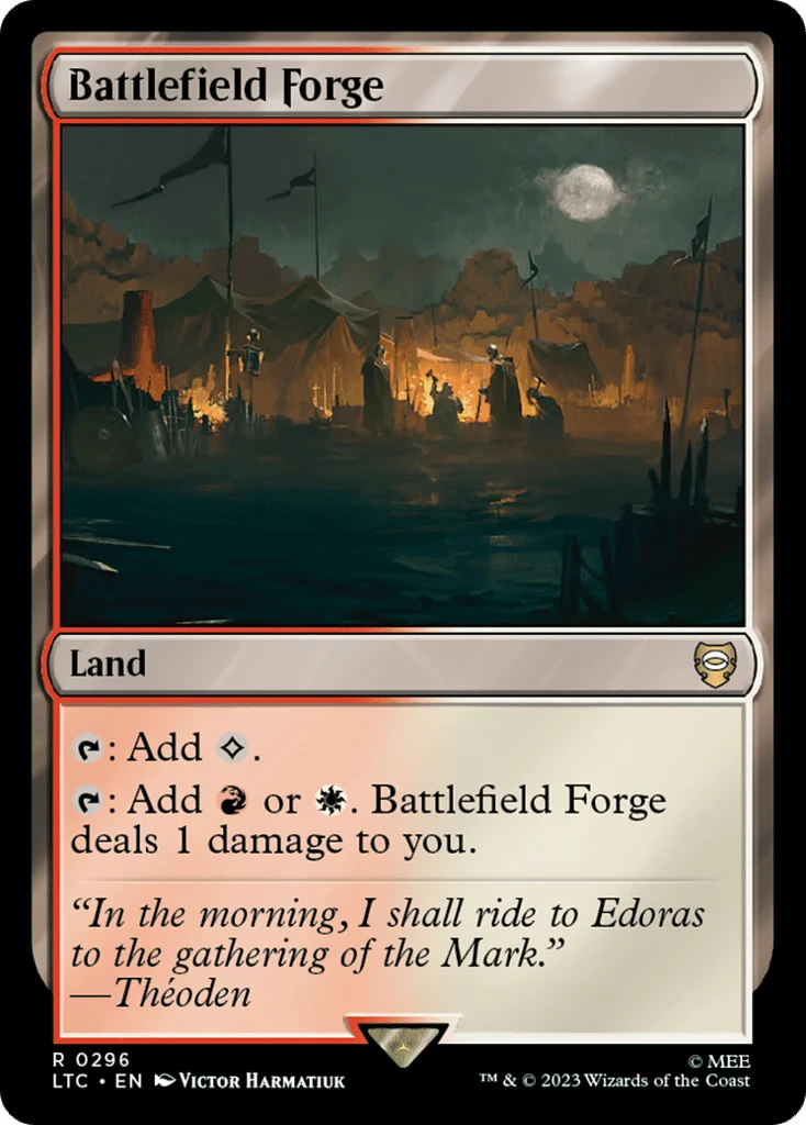 Battlefield Forge · Tales of Middle-earth Commander