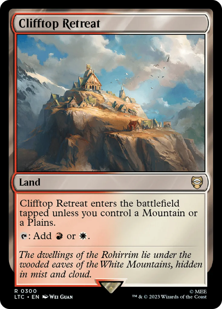Clifftop Retreat · Tales of Middle-earth Commander