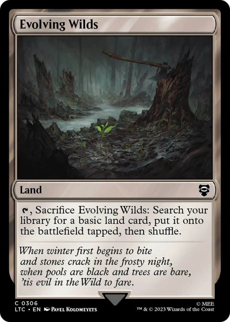 Evolving Wilds · Tales of Middle-earth Commander