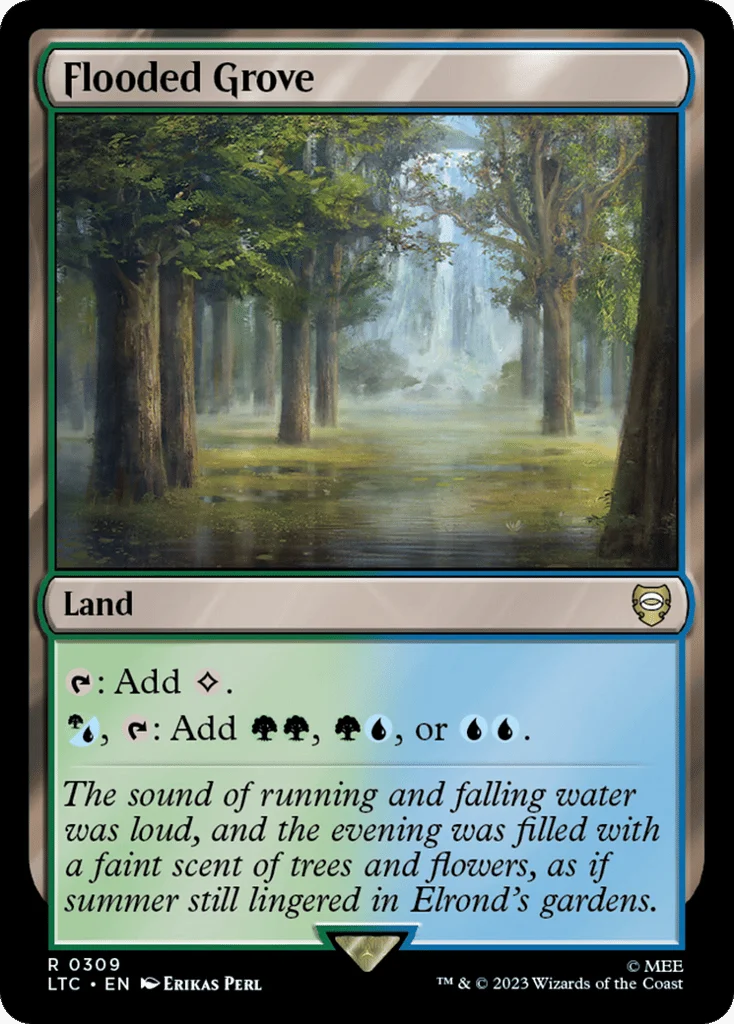 Flooded Grove · Tales of Middle-earth Commander
