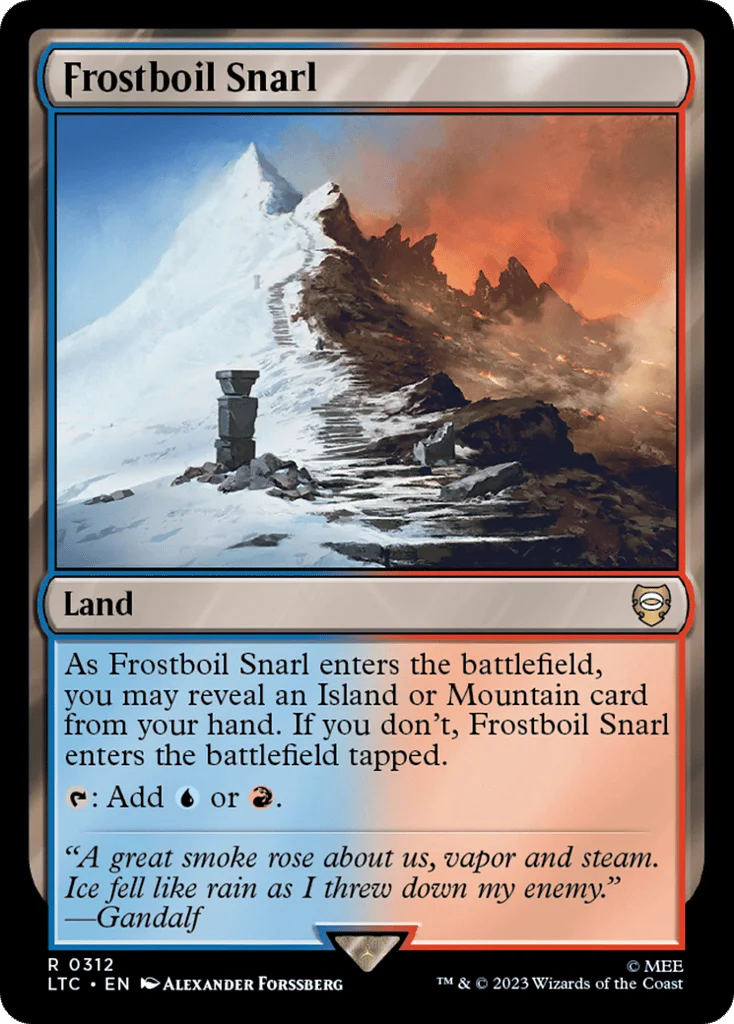 Frostboil Snarl · Tales of Middle-earth Commander