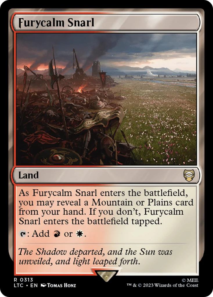 Furycalm Snarl · Tales of Middle-earth Commander