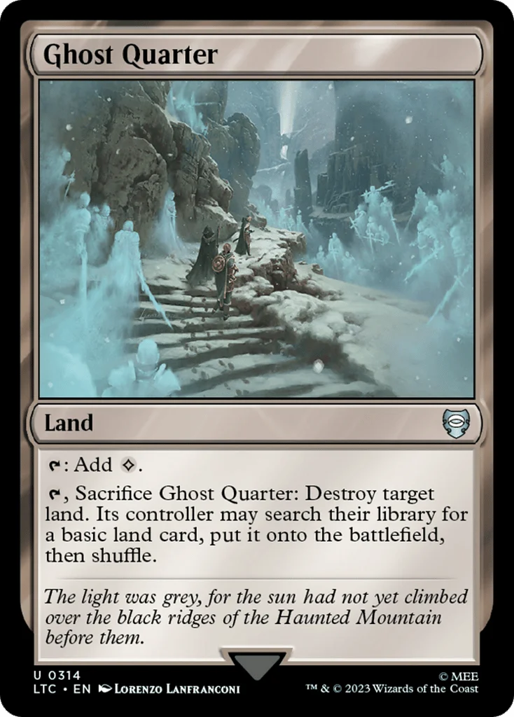 Ghost Quarter · Tales of Middle-earth Commander