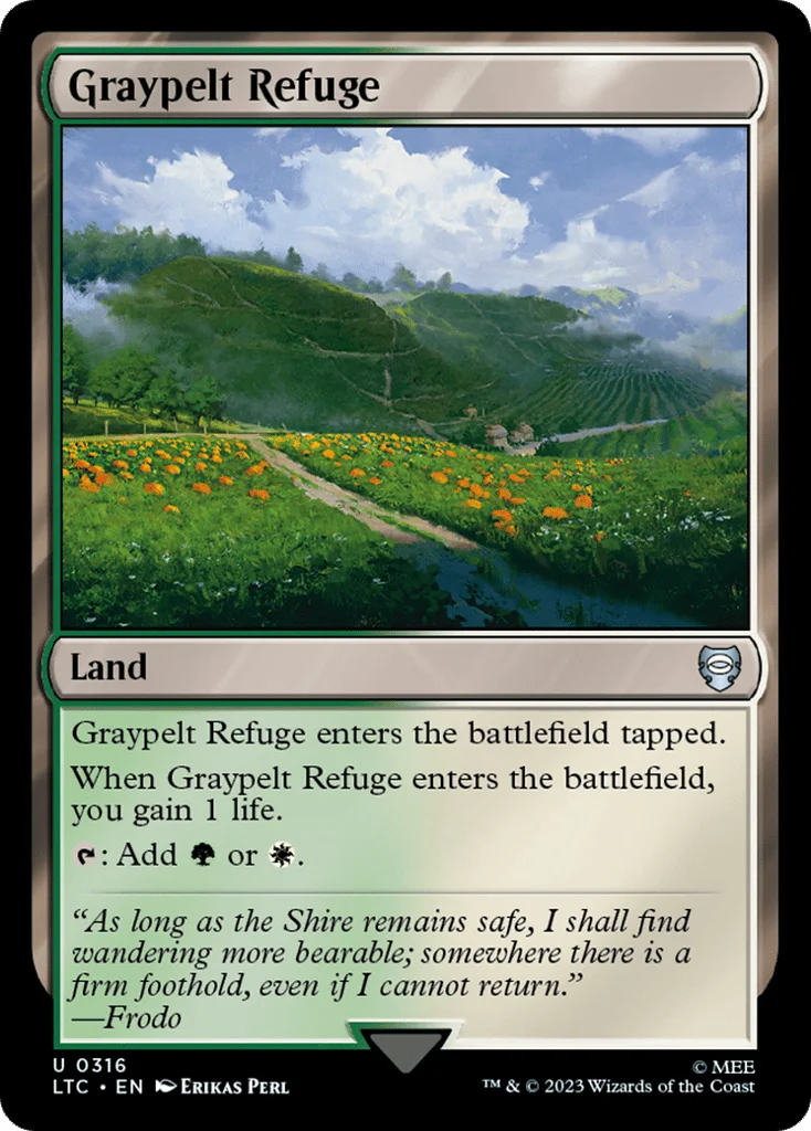 Graypelt Refuge · Tales of Middle-earth Commander