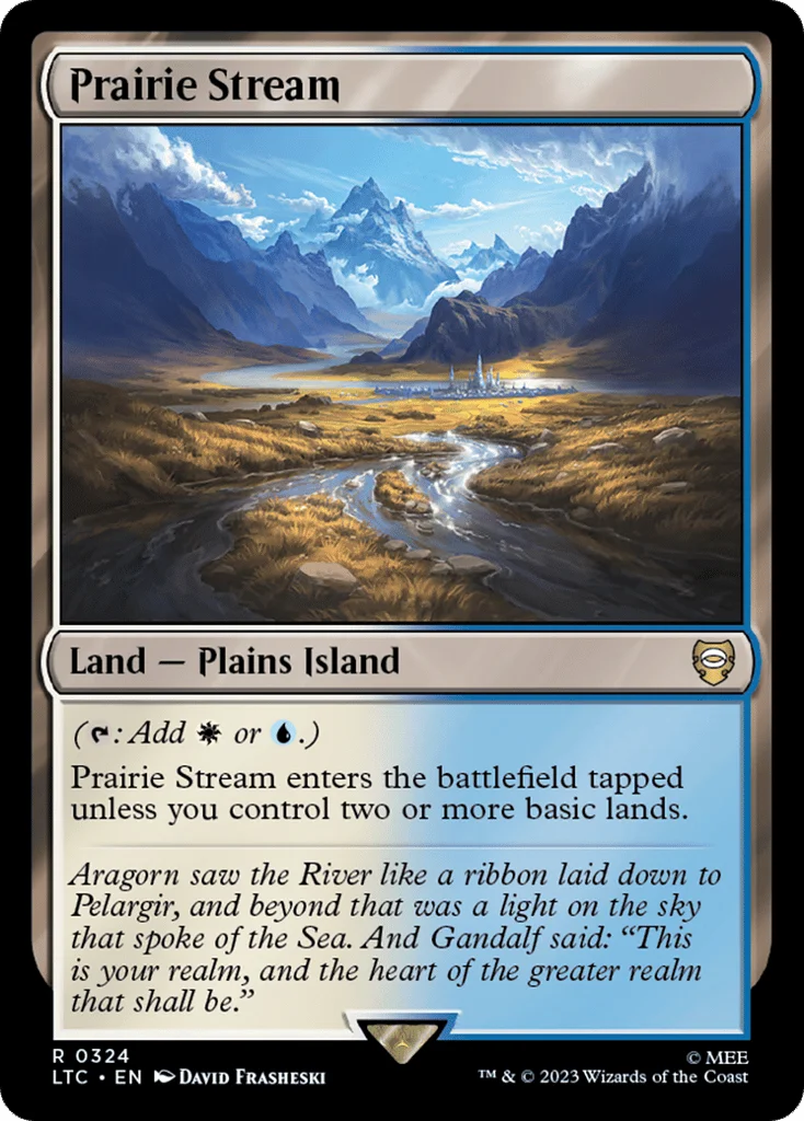 Prairie Stream · Tales of Middle-earth Commander