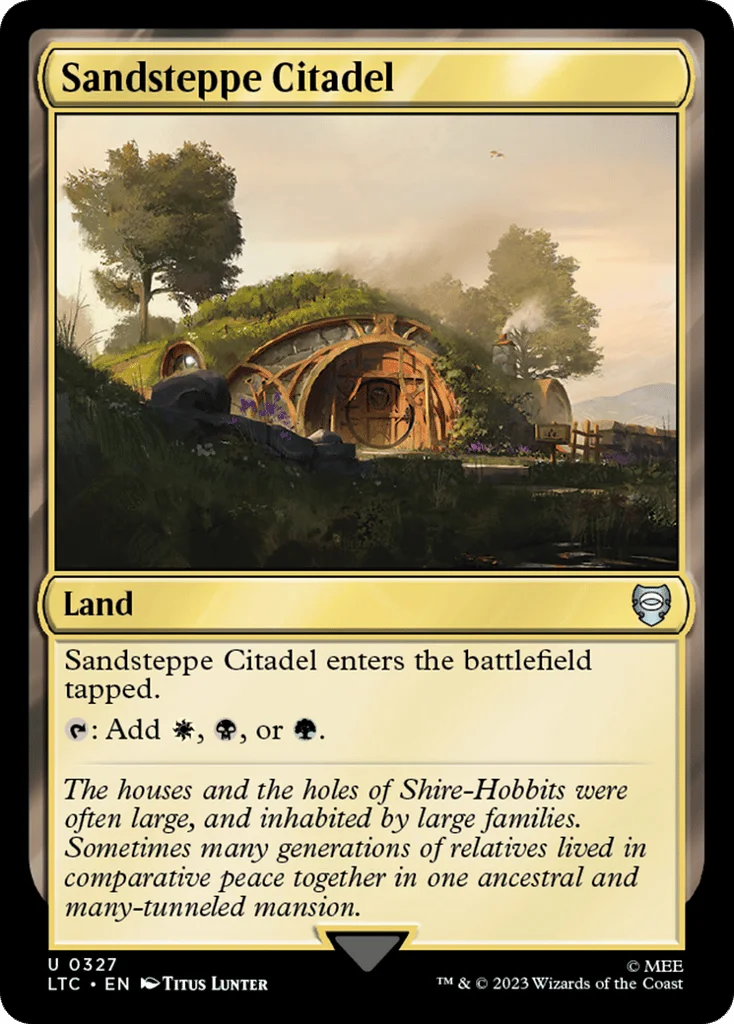 Sandsteppe Citadel · Tales of Middle-earth Commander