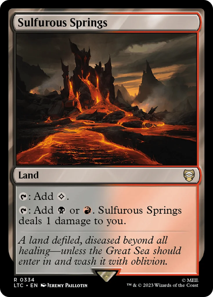 Sulfurous Springs · Tales of Middle-earth Commander
