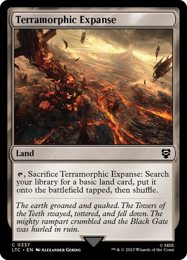 Terramorphic Expanse · Tales of Middle-earth Commander
