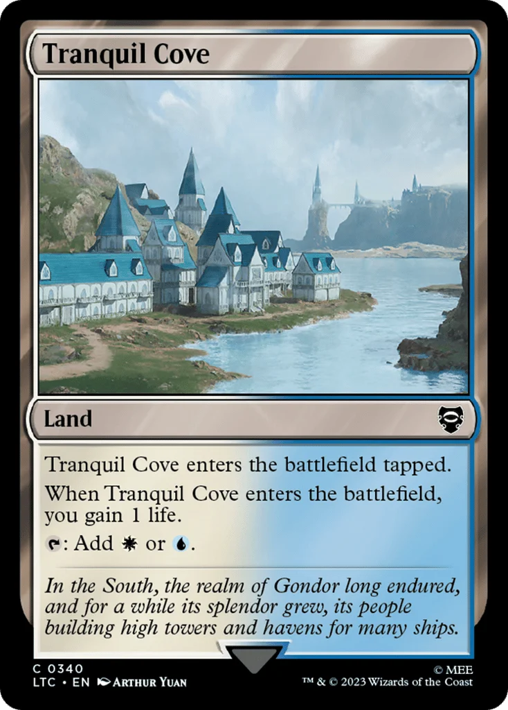 Tranquil Cove · Tales of Middle-earth Commander