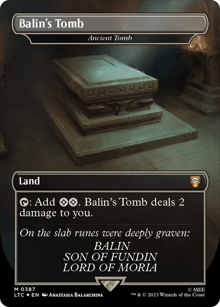 Ancient Tomb · Tales of Middle-earth Commander