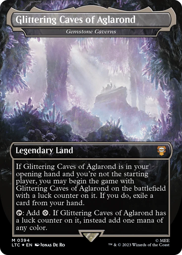 Gemstone Caverns · Tales of Middle-earth Commander
