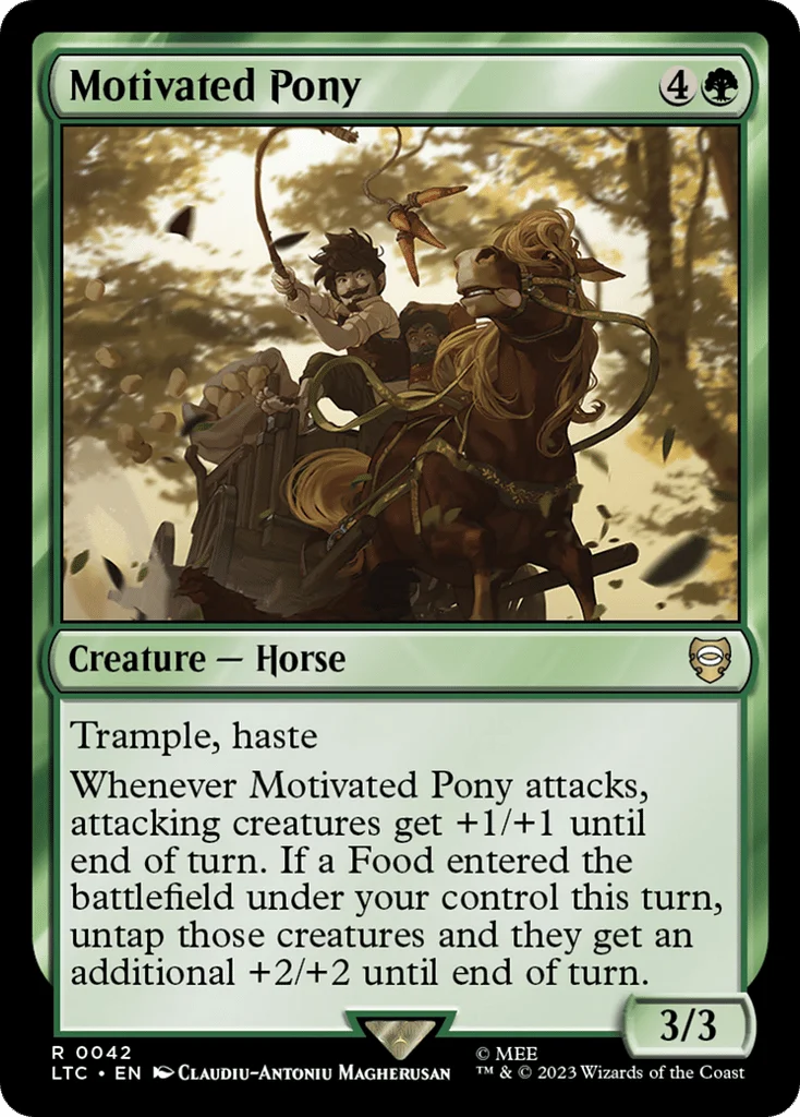 Motivated Pony · Tales of Middle-earth Commander