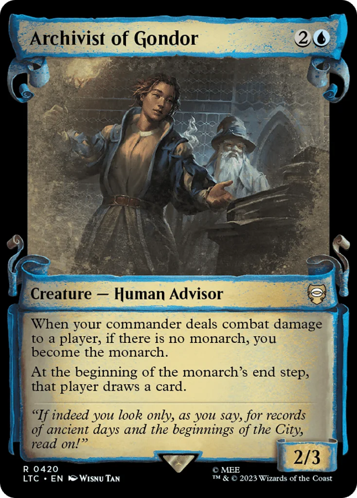 Archivist of Gondor · Tales of Middle-earth Commander