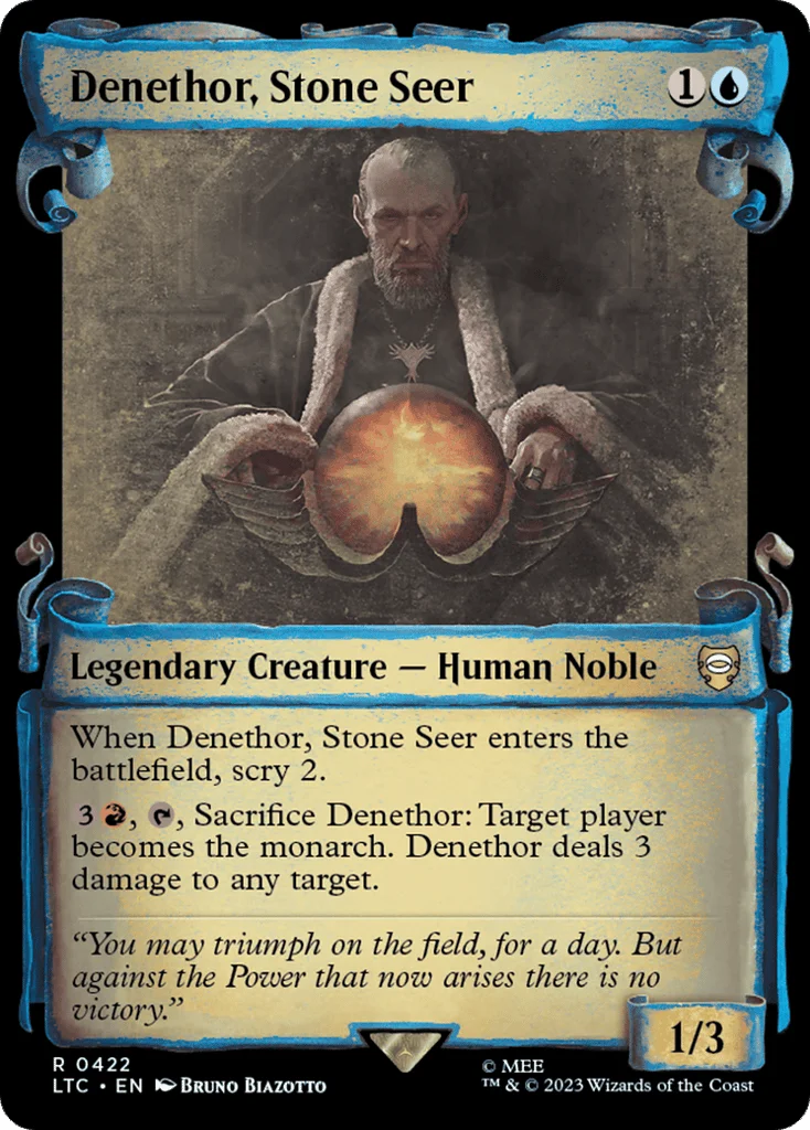 Denethor, Stone Seer · Tales of Middle-earth Commander