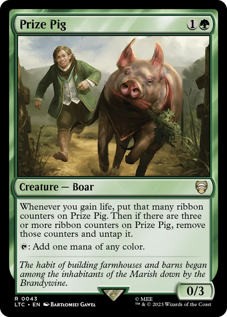 Prize Pig · Tales of Middle-earth Commander