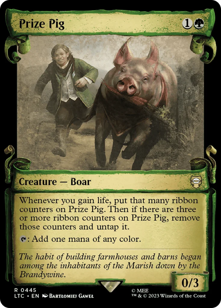 Prize Pig · Tales of Middle-earth Commander