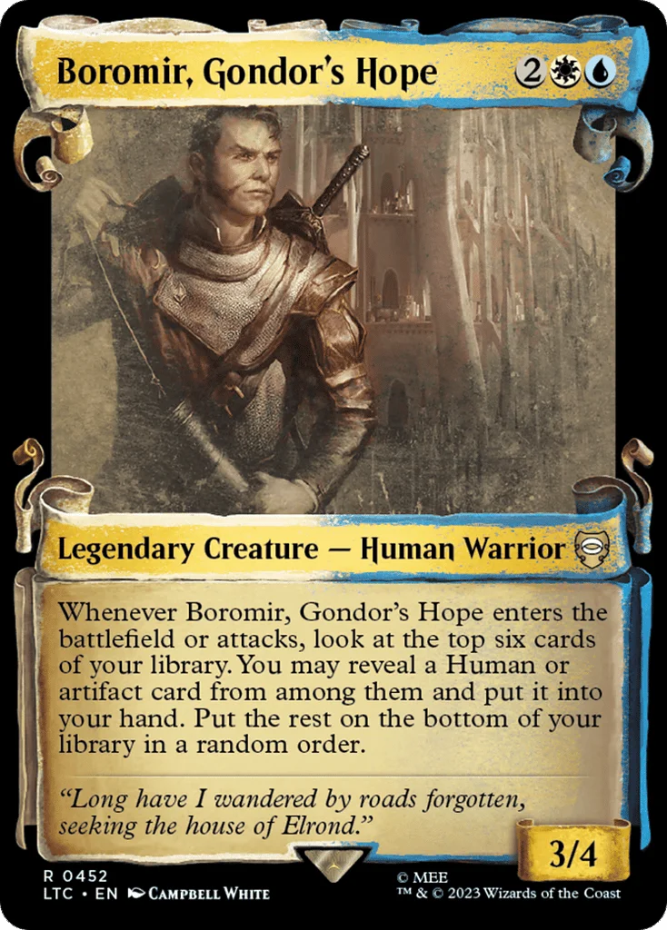 Boromir, Gondor's Hope · Tales of Middle-earth Commander