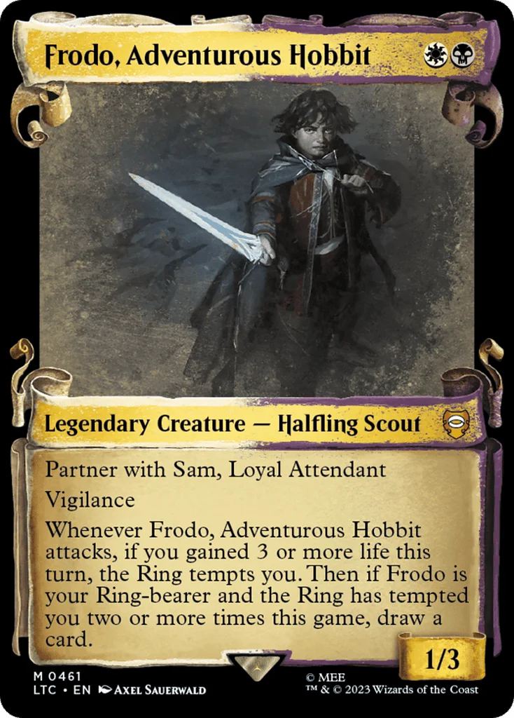 Frodo, Adventurous Hobbit · Tales of Middle-earth Commander