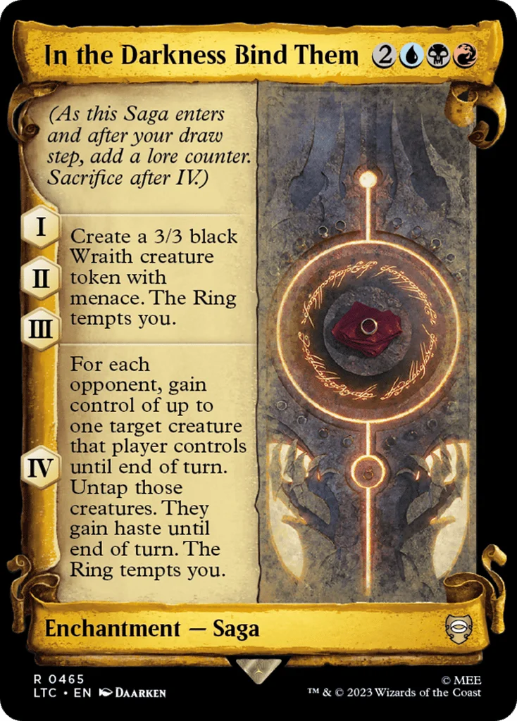 In the Darkness Bind Them · Tales of Middle-earth Commander