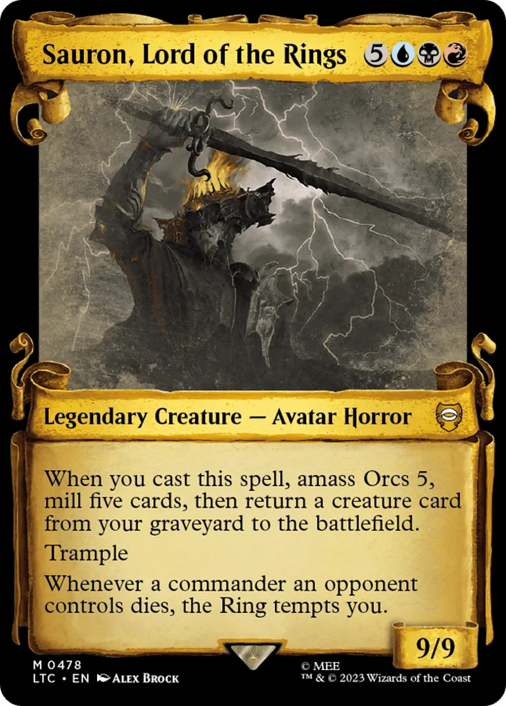 Sauron, Lord of the Rings · Tales of Middle-earth Commander
