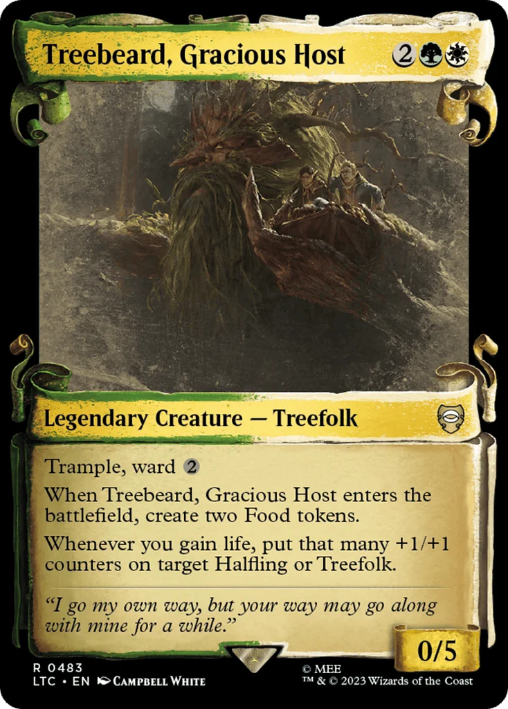Treebeard, Gracious Host · Tales of Middle-earth Commander