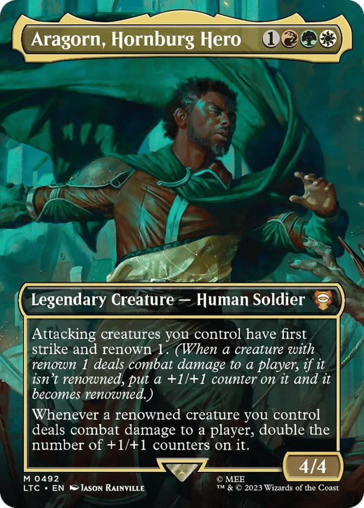 Aragorn, Hornburg Hero · Tales of Middle-earth Commander