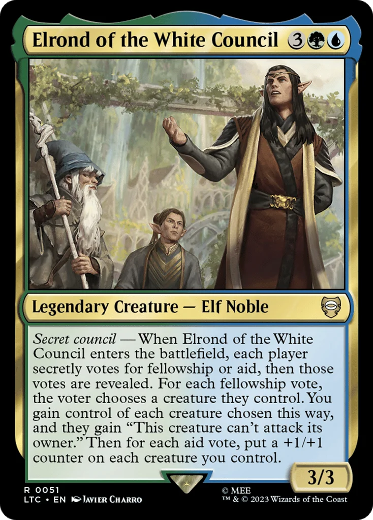Elrond of the White Council · Tales of Middle-earth Commander