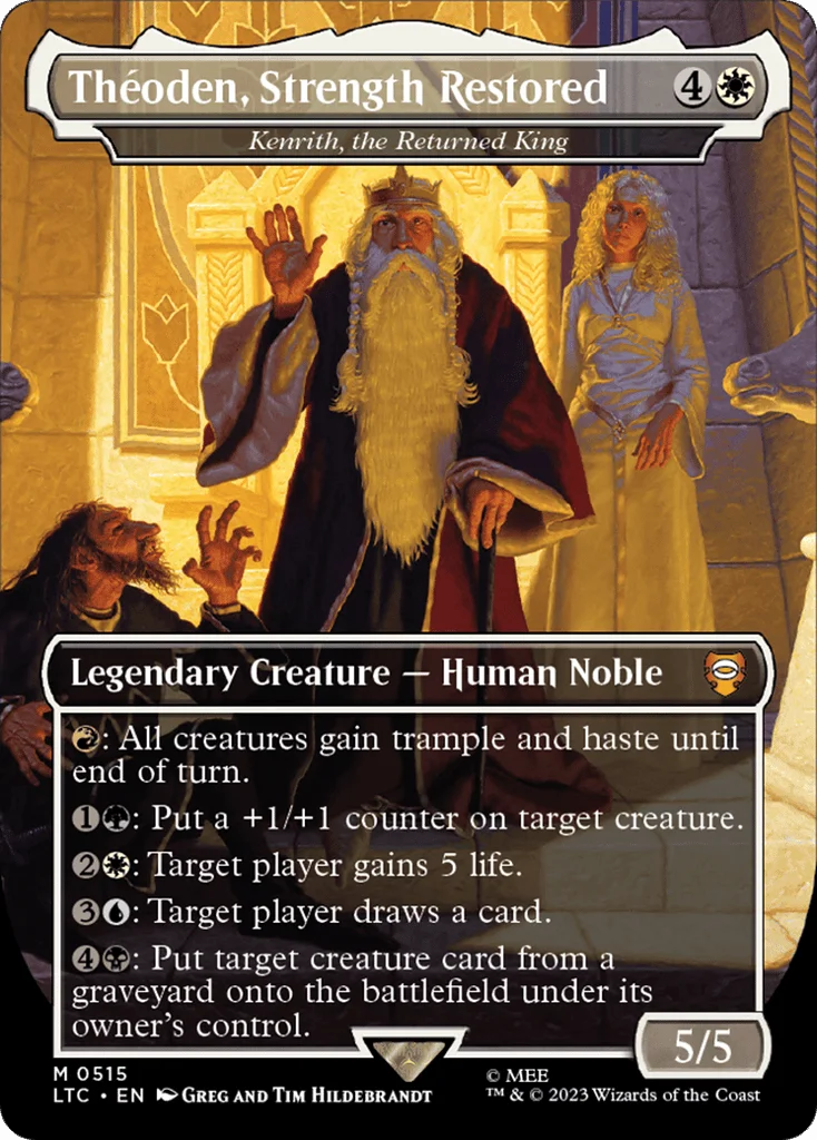 Kenrith, the Returned King · Tales of Middle-earth Commander