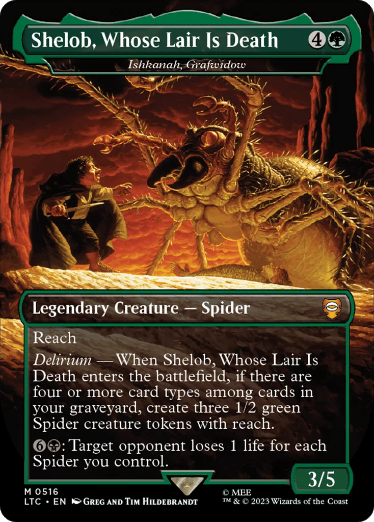 Ishkanah, Grafwidow · Tales of Middle-earth Commander