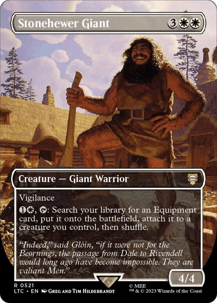 Stonehewer Giant · Tales of Middle-earth Commander