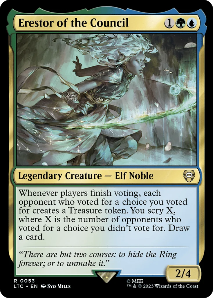 Erestor of the Council · Tales of Middle-earth Commander