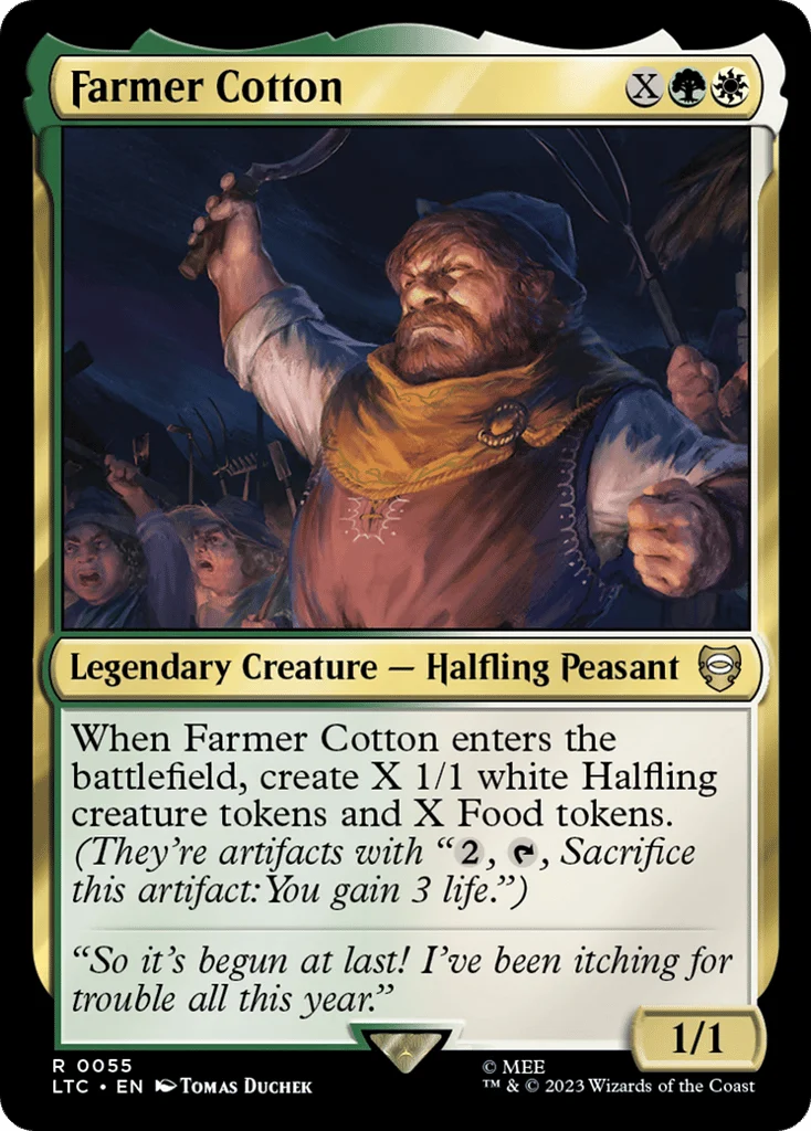 Farmer Cotton · Tales of Middle-earth Commander