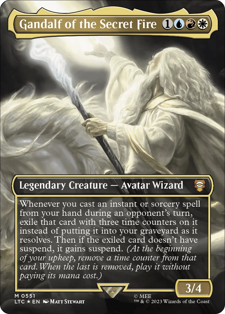 Gandalf of the Secret Fire · Tales of Middle-earth Commander