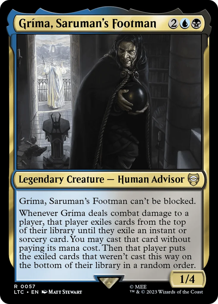 Gríma, Saruman's Footman · Tales of Middle-earth Commander