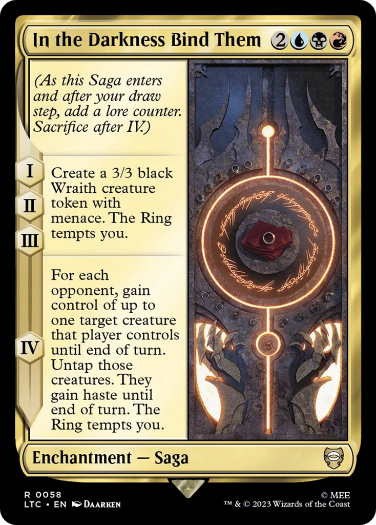 In the Darkness Bind Them · Tales of Middle-earth Commander