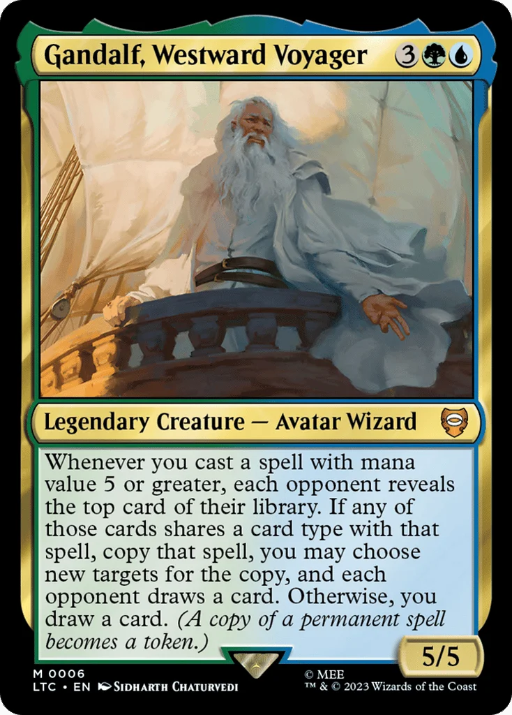 Gandalf, Westward Voyager · Tales of Middle-earth Commander