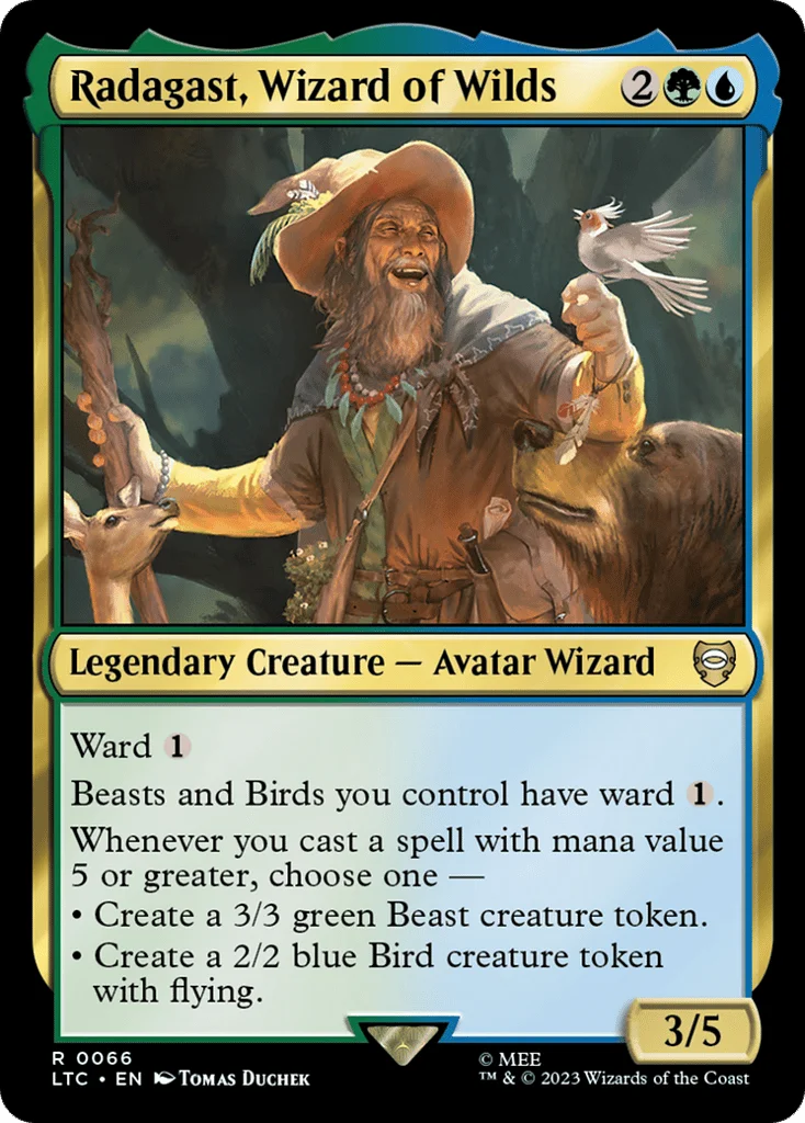 Radagast, Wizard of Wilds · Tales of Middle-earth Commander