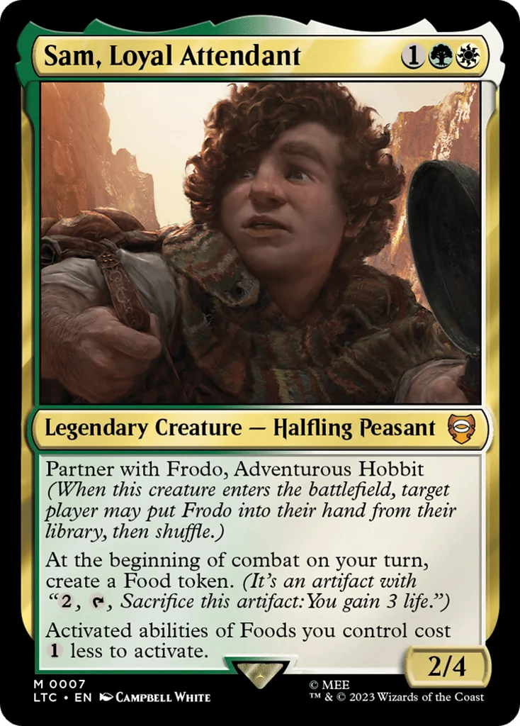 Sam, Loyal Attendant · Tales of Middle-earth Commander