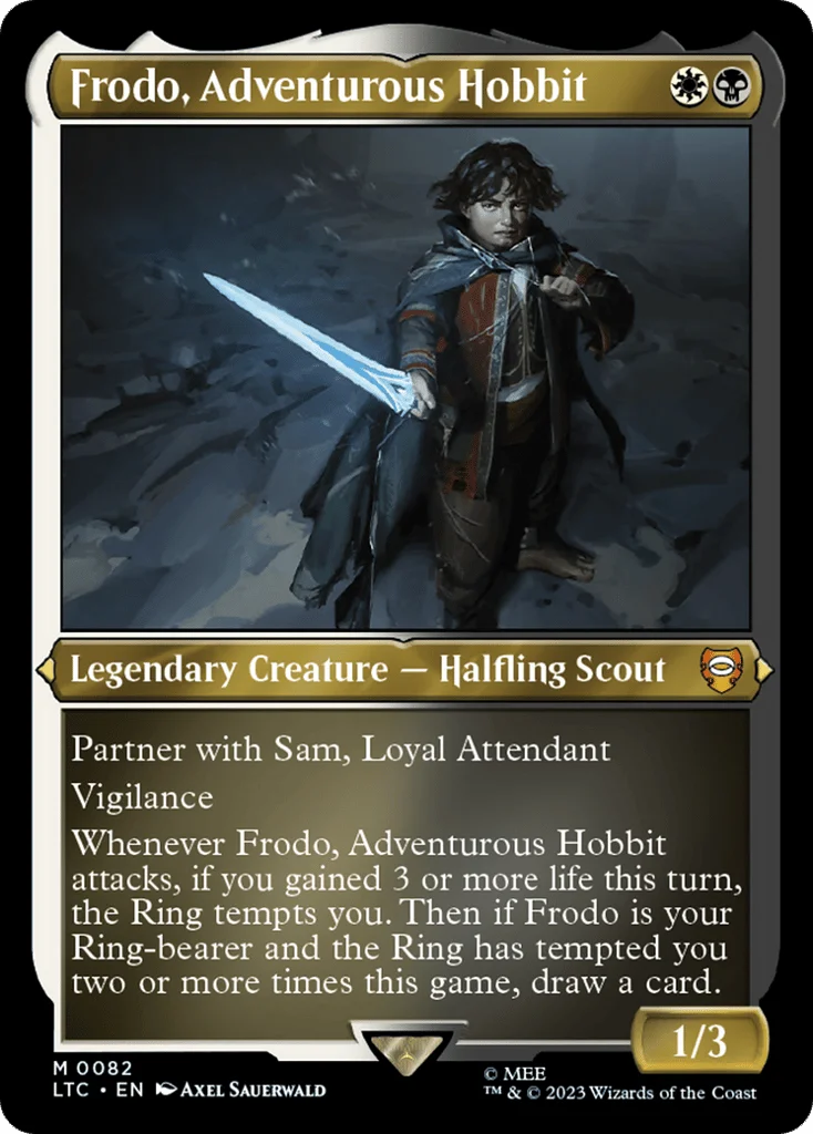 Frodo, Adventurous Hobbit · Tales of Middle-earth Commander