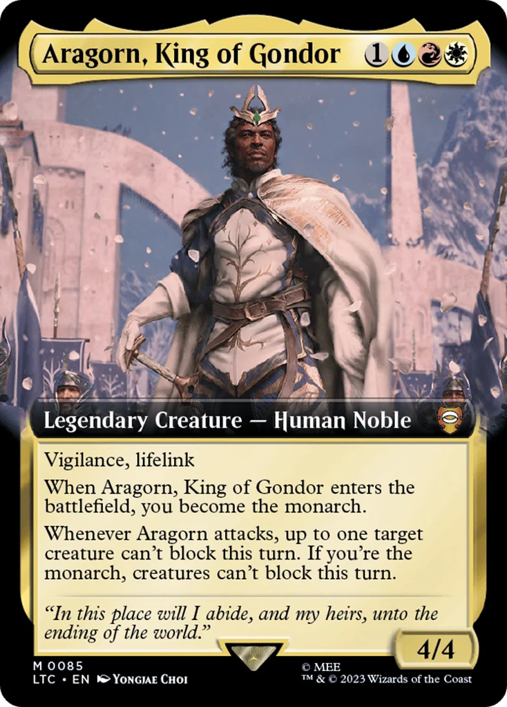 Aragorn, King of Gondor · Tales of Middle-earth Commander