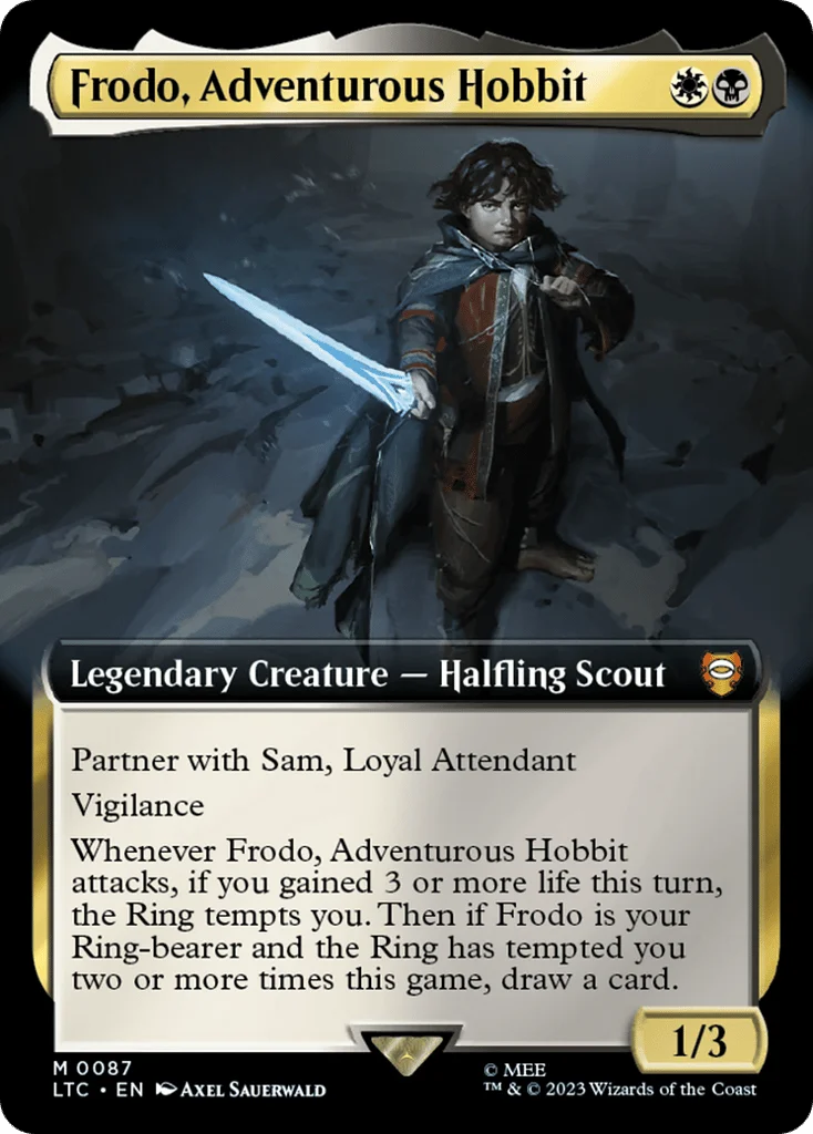 Frodo, Adventurous Hobbit · Tales of Middle-earth Commander