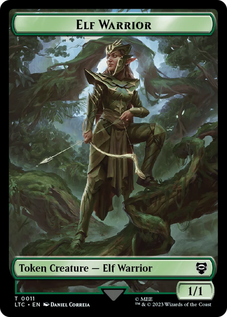 Elf Warrior · Tales of Middle-earth Commander